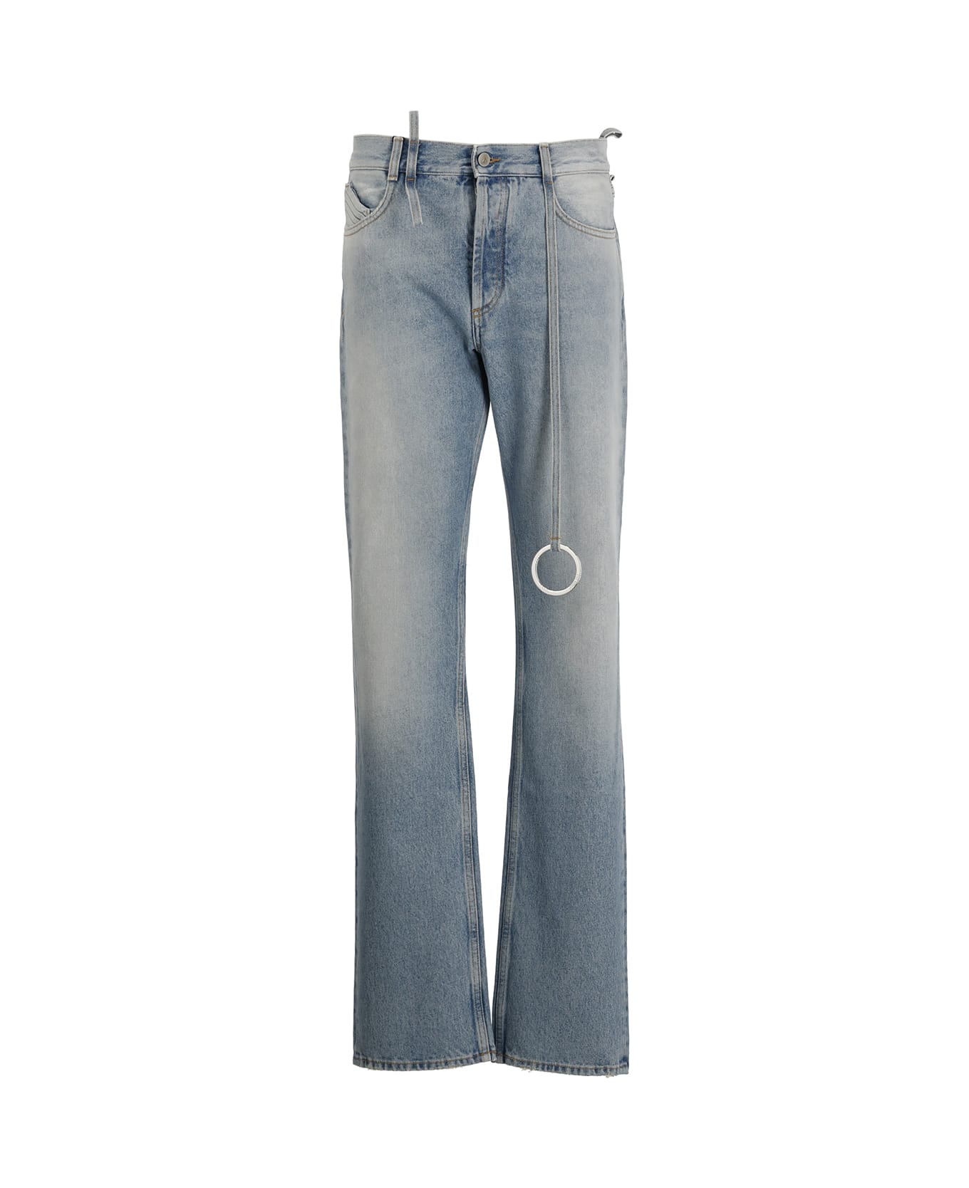 The Attico Cotton Jeans - Light Blue デニム
