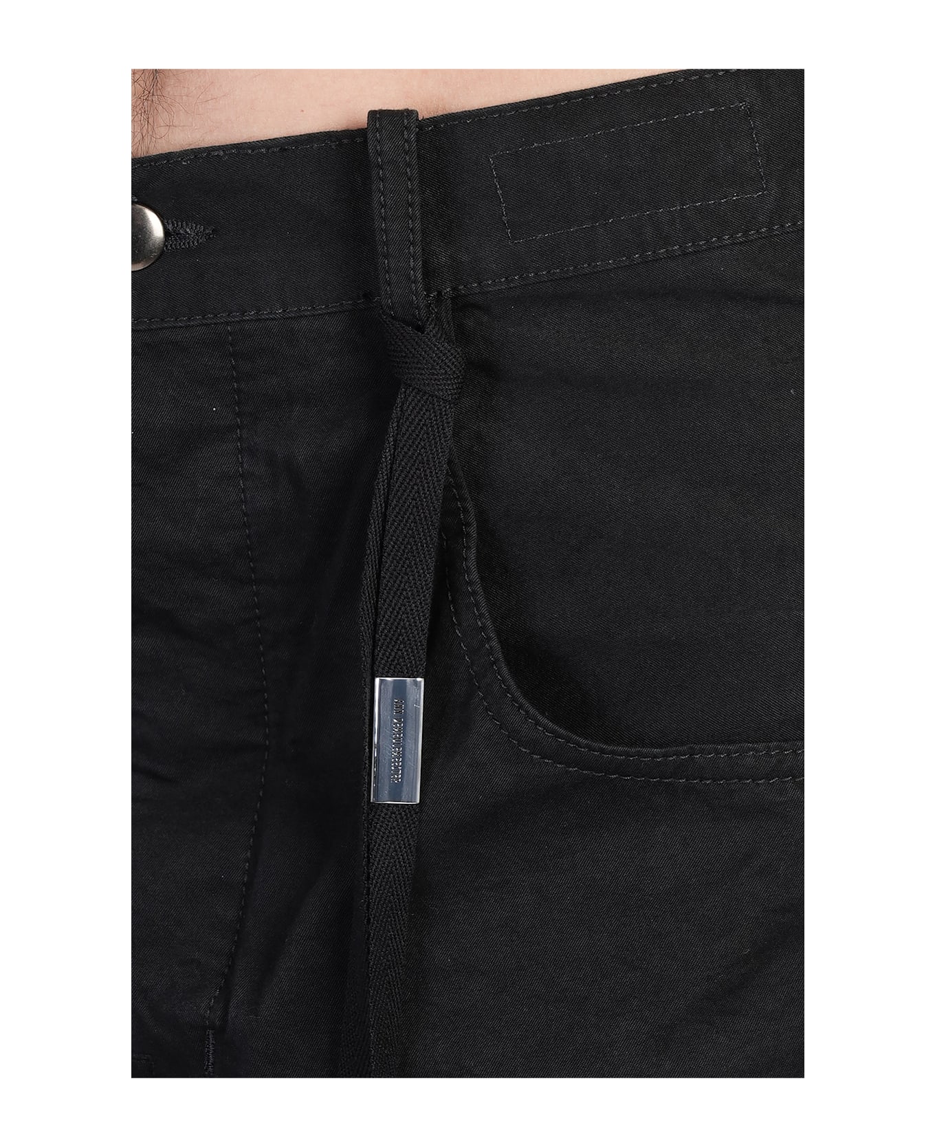 Ann Demeulemeester Ronald Pants In Black Cotton - black