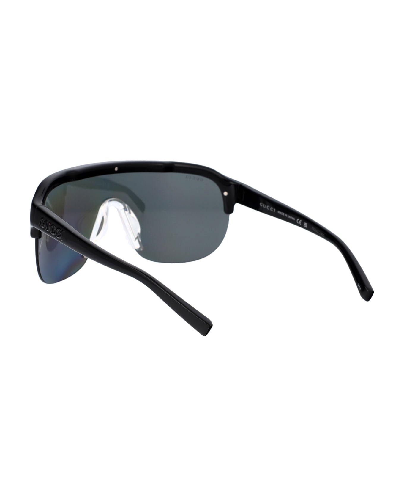 Gucci Eyewear Gg1645s Sunglasses - 003 BLACK BLACK SILVER