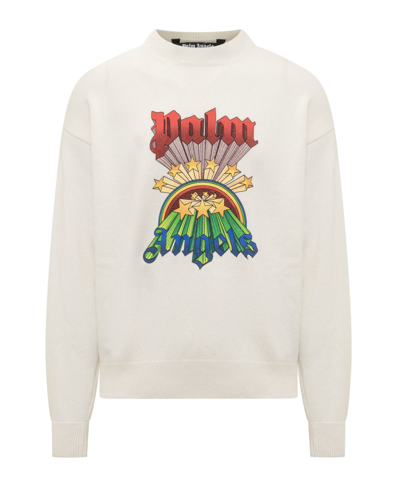 Palm Angels Rainbow Sweater - BUTTER MULTI