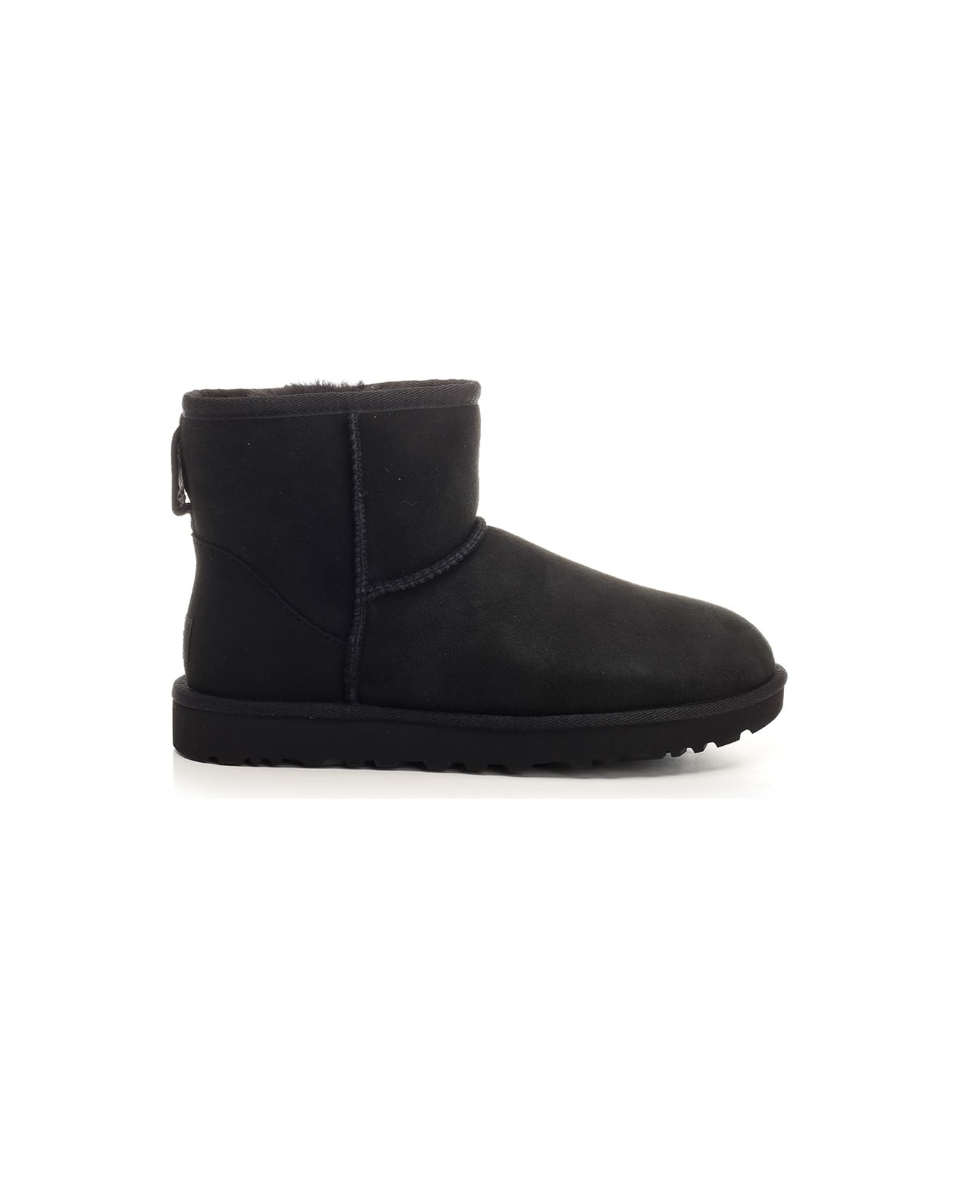 UGG 'classic Mini' Ankle Boots - Black