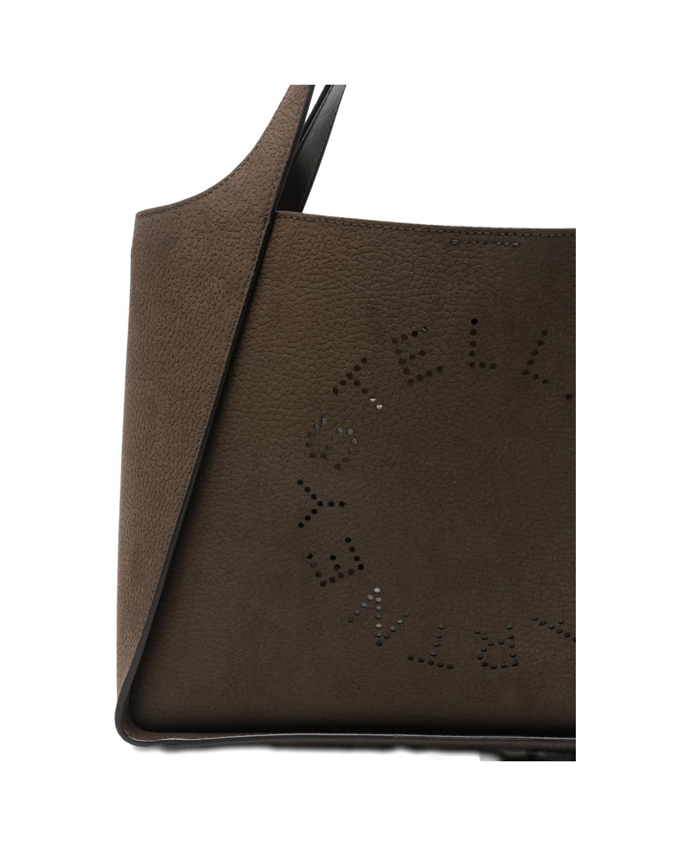 Stella McCartney Stella Logo Tote Bag - Brown