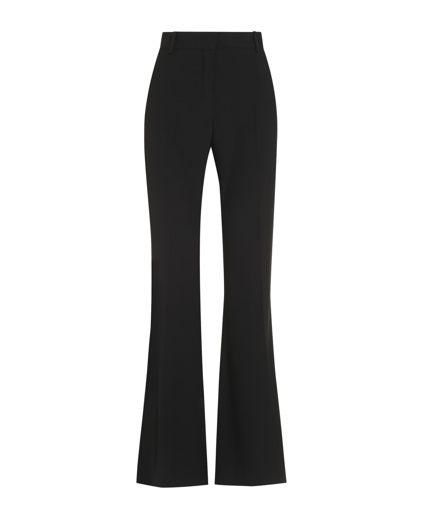 Nina Ricci Flared Trousers - black ボトムス