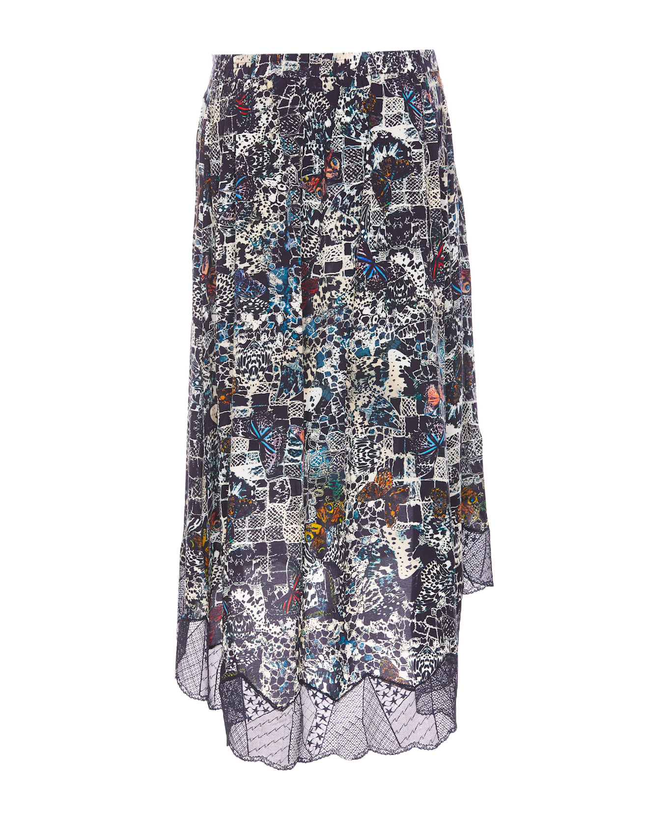 Zadig 
Voltaire Joslin Soft Butterflies Skirt - Multicolor