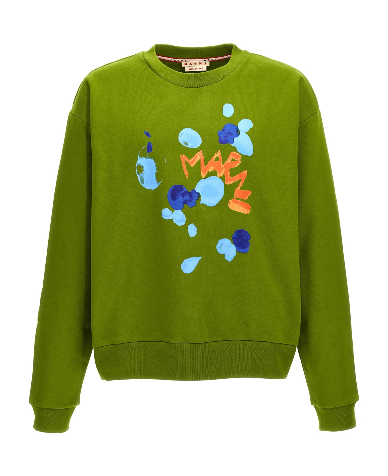 Marni Print Sweatshirt - Green