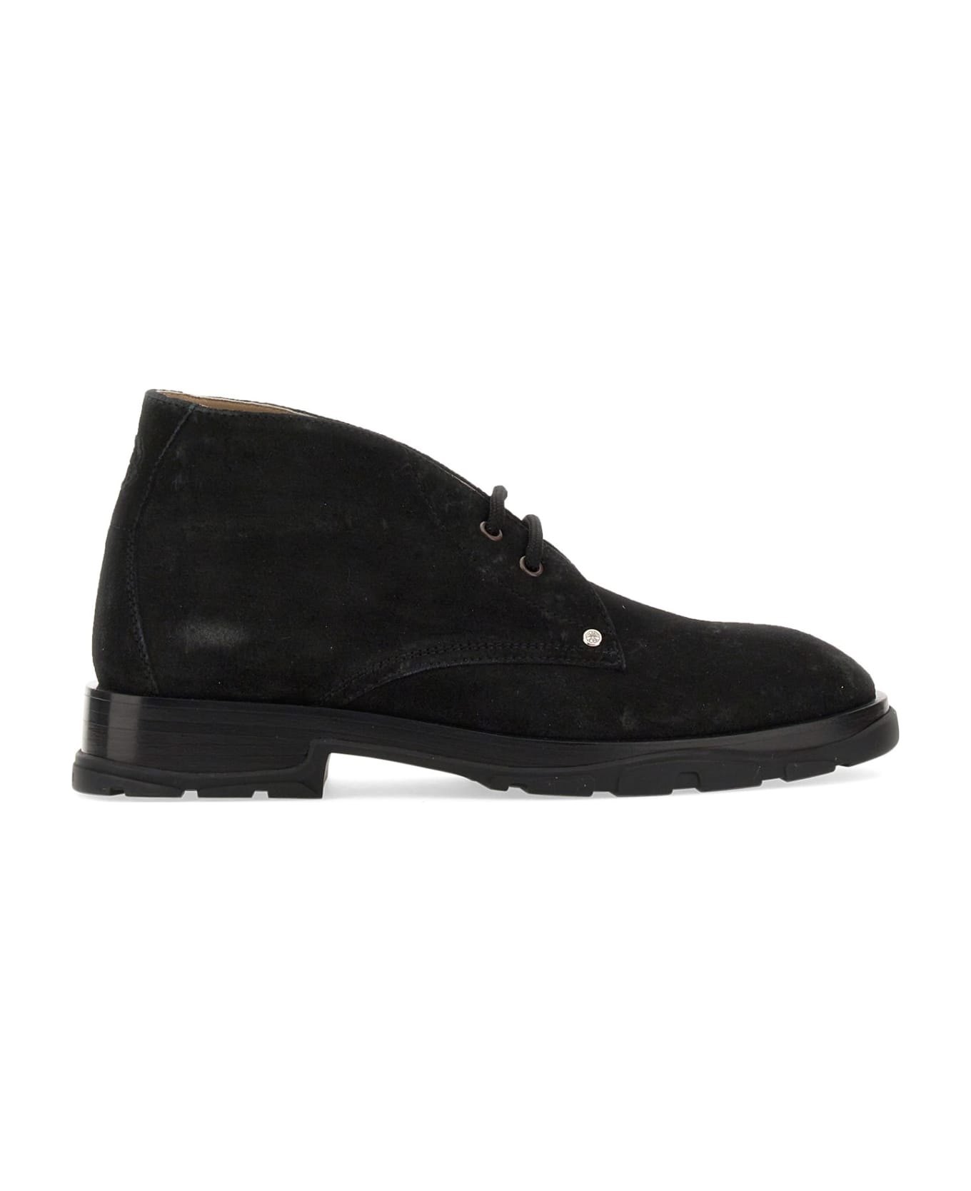 Alexander McQueen Suede Boot - NERO