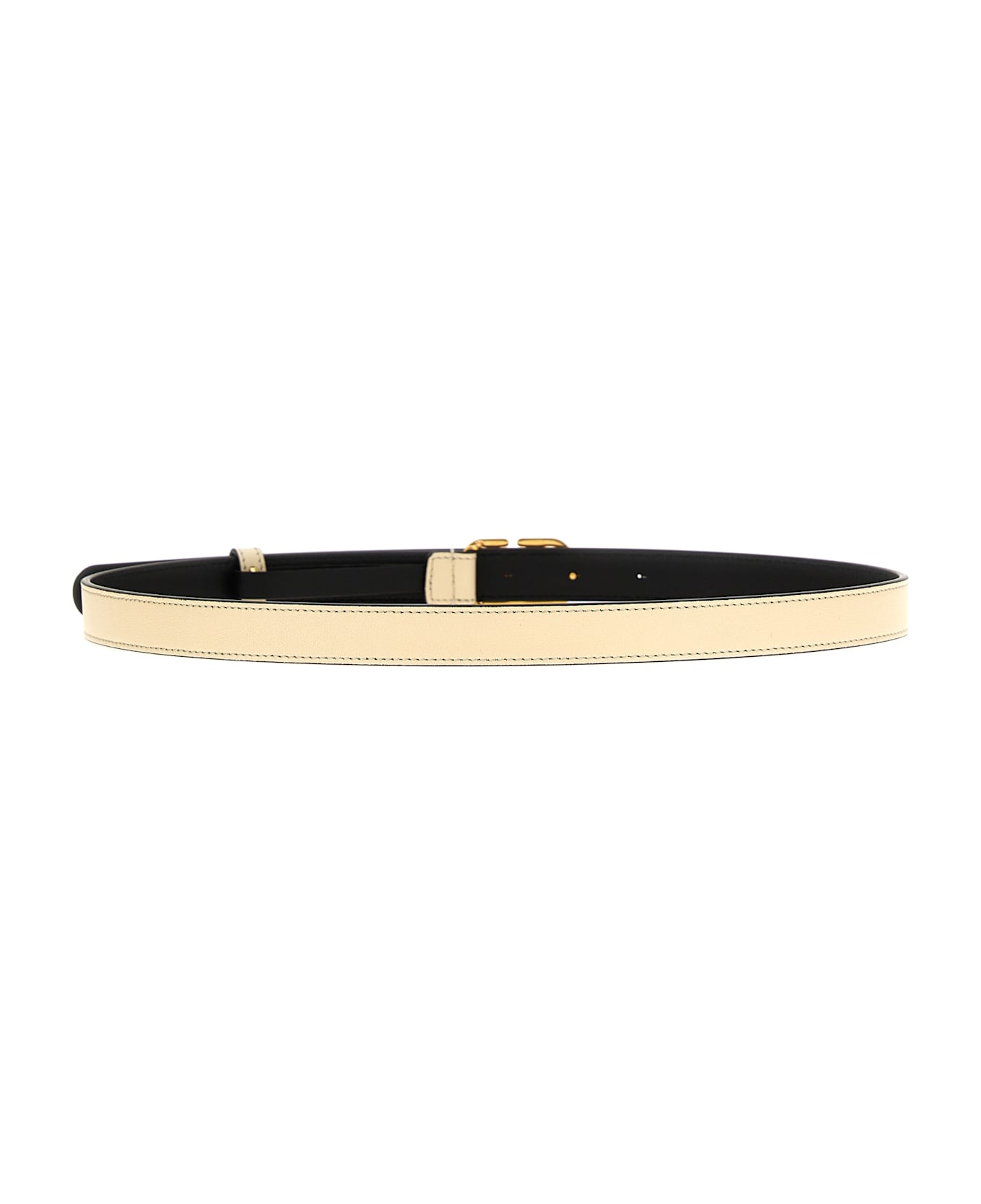 Valentino Garavani 'vlogo Signature' Belt - White