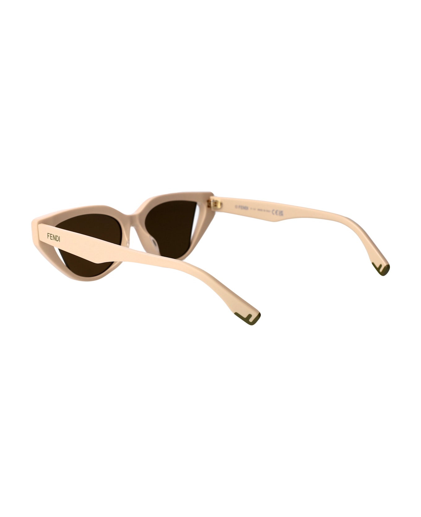 Fendi Eyewear Fendi Way Sunglasses - WHITE