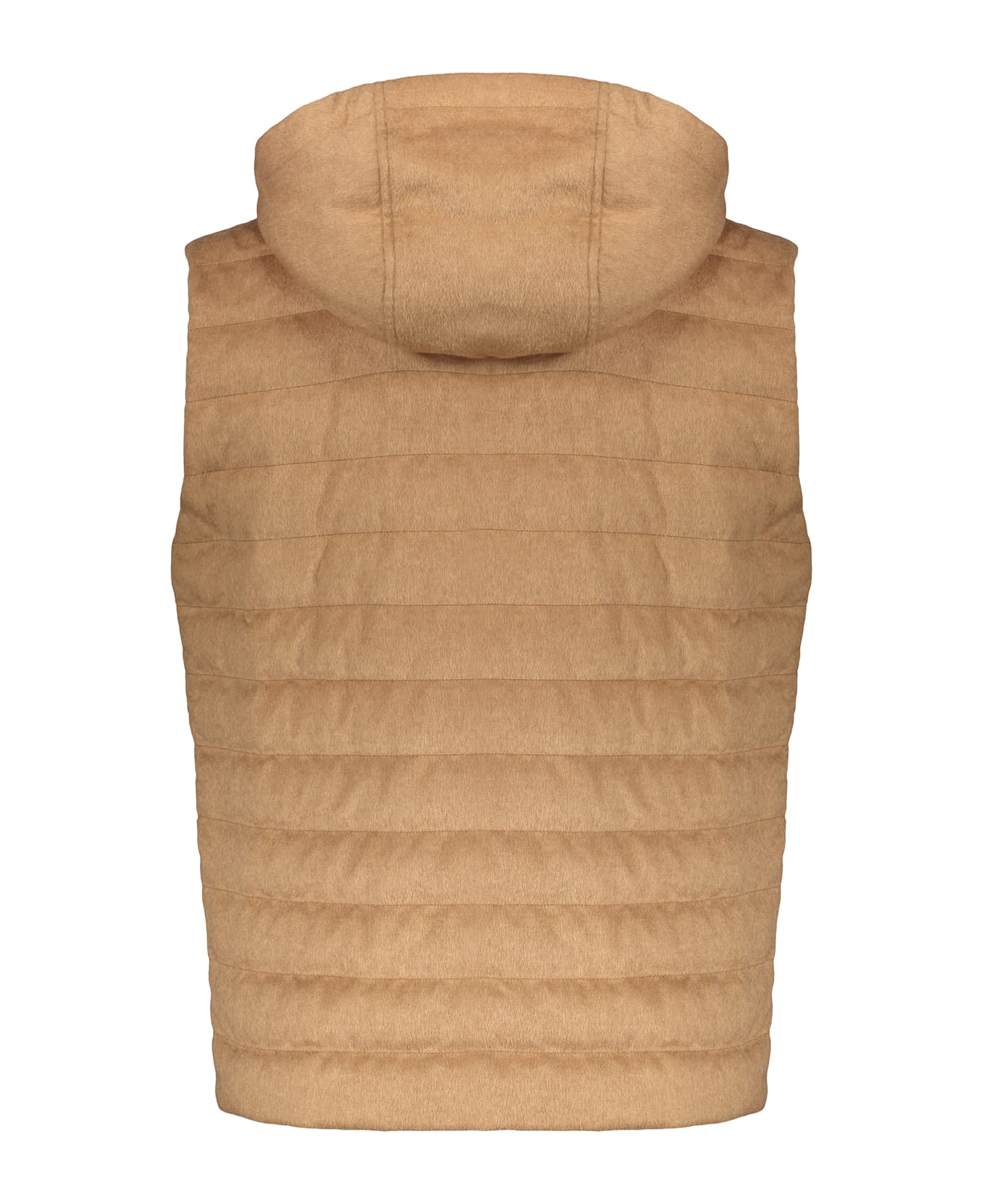Herno Hooded Bodywarmer - Camel