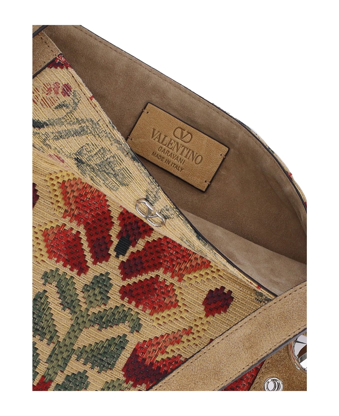 Valentino Garavani 
nellcôte
 Studs Shoulder Bag - Multicolor