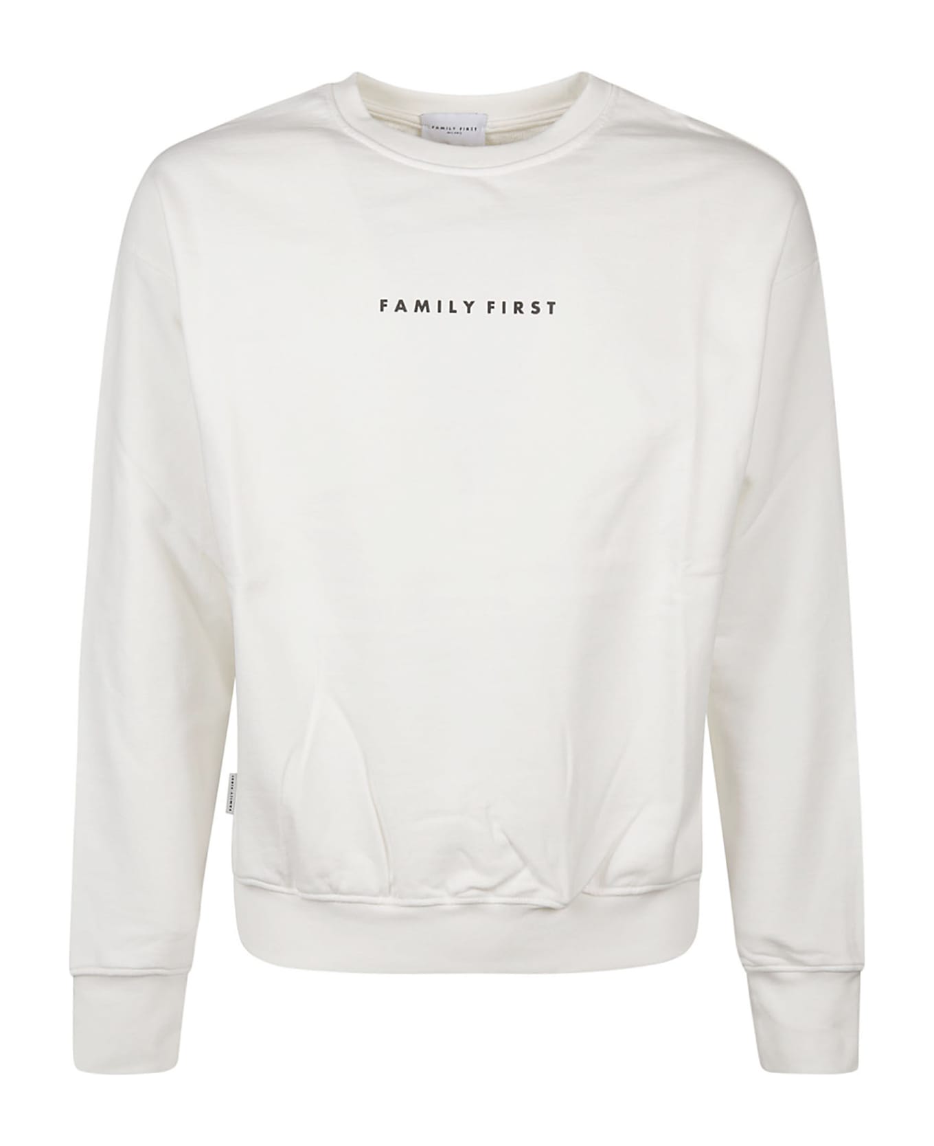 Family First Milano Box Logo Sweatshirt - White