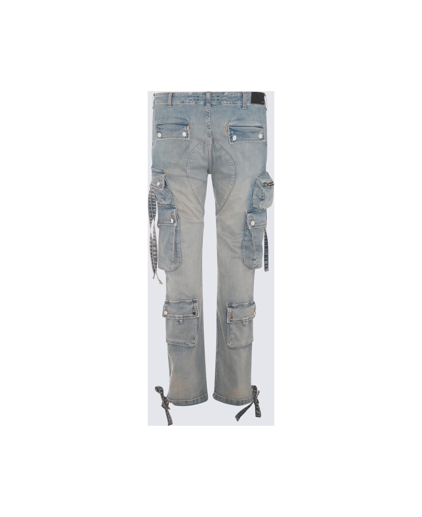 AMIRI Indigo Cotton Denim Jeans - Antique Indigo デニム