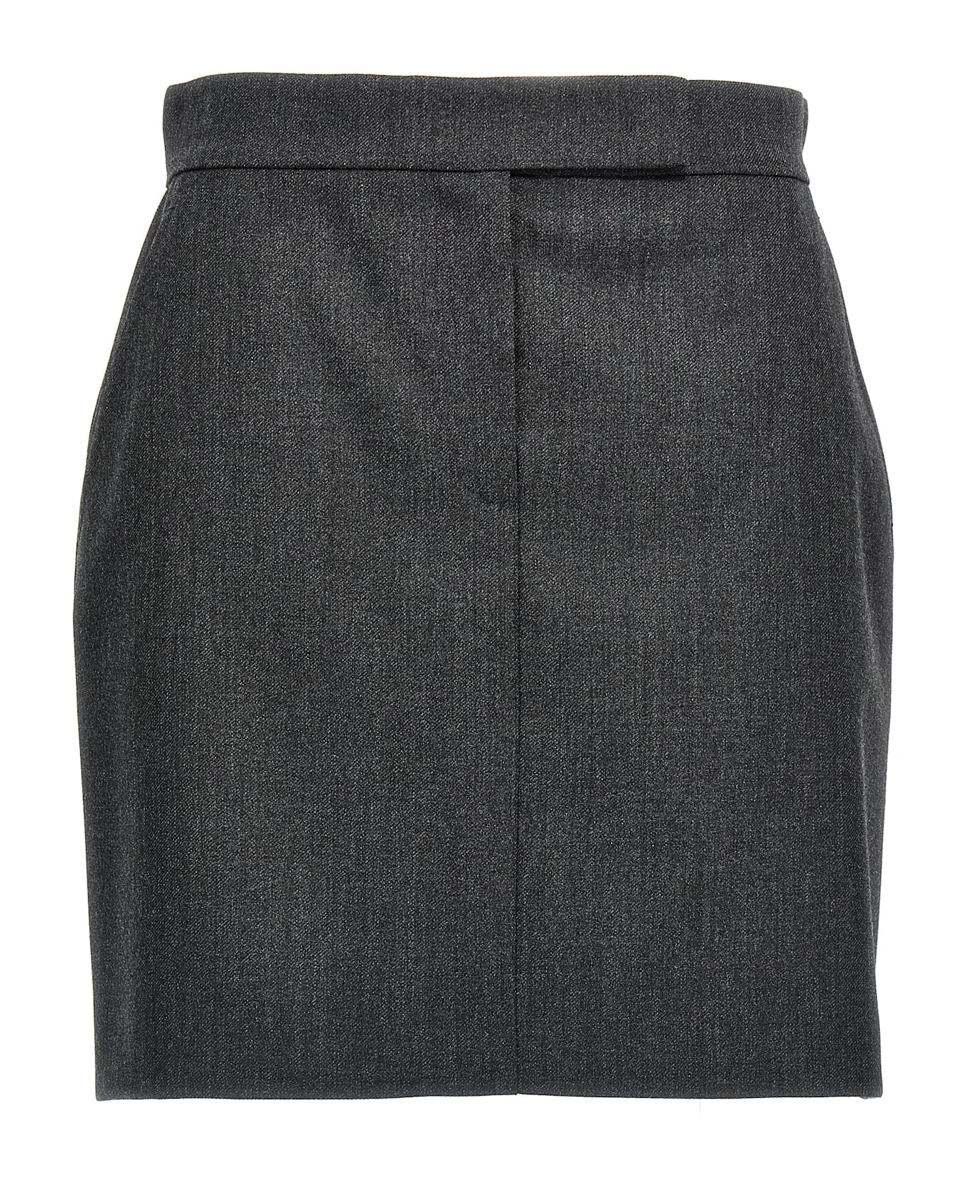 Max Mara 'sondalo' Skirt - Gray