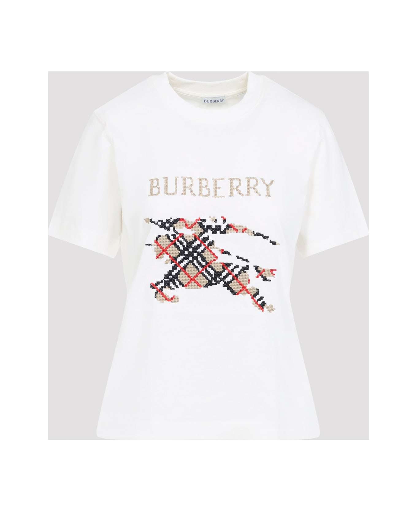 Burberry Frankie T-shirt - Chalk