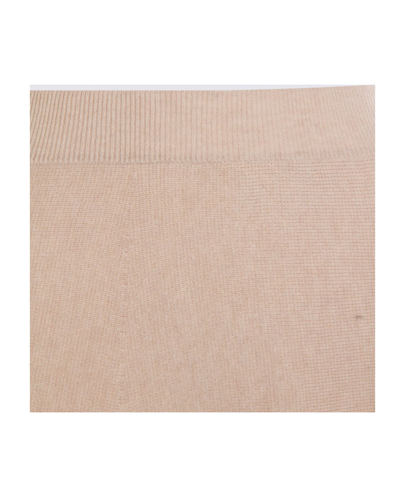 Max Mara Beige Wool Giberna Skirt - ORZO