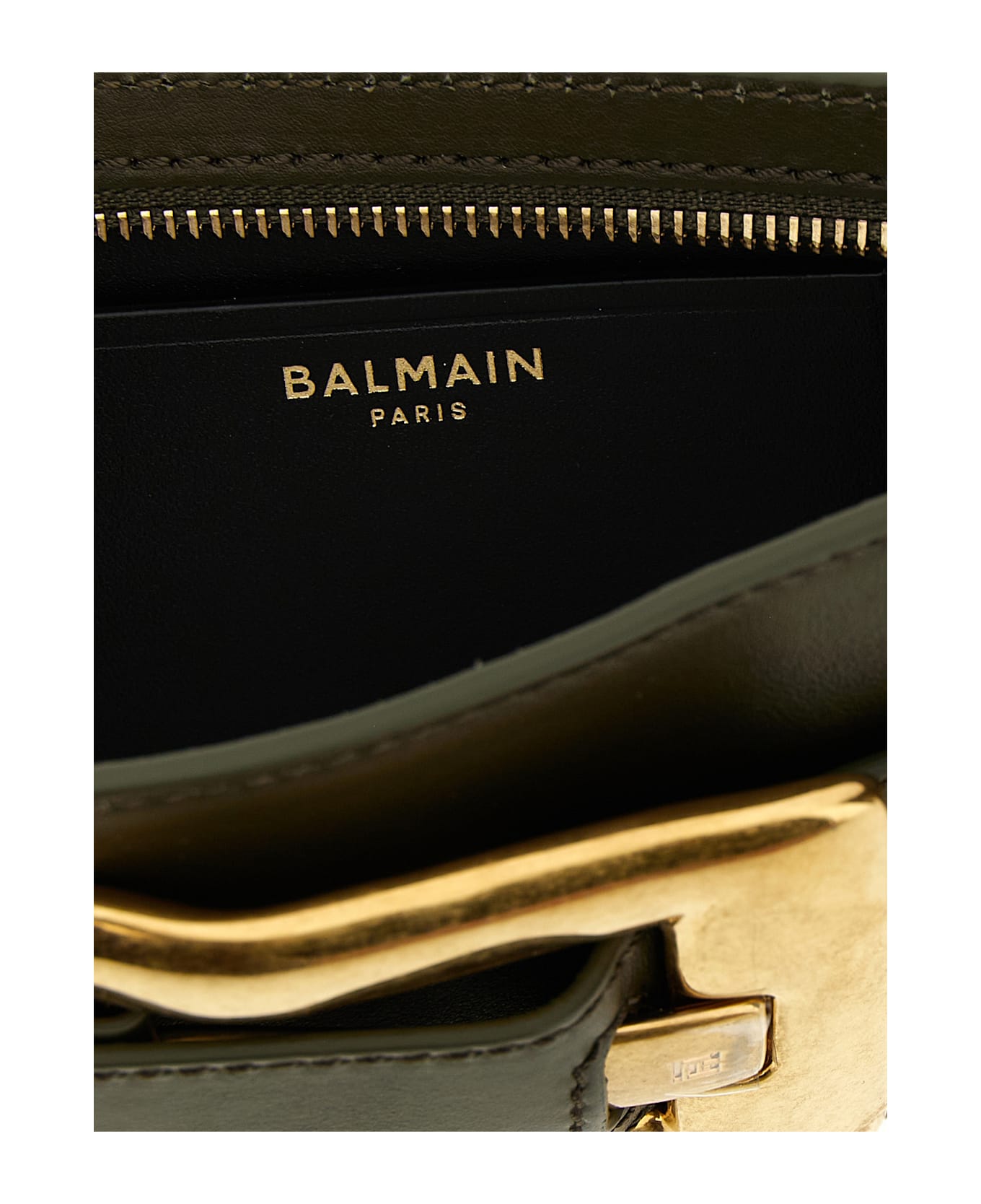 Balmain 'anthem' Clutch - Green