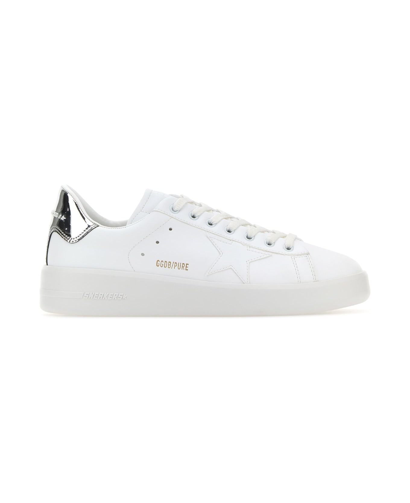 Golden Goose Sneakers - WHITESILVER