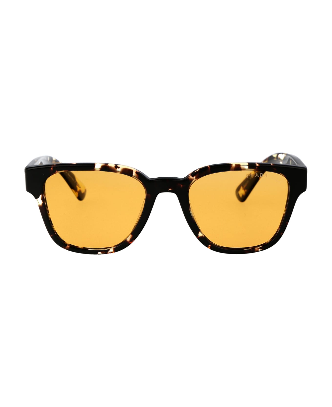 Prada Eyewear 0pr A04s Sunglasses - 16O20C Havana Black/Yellow サングラス