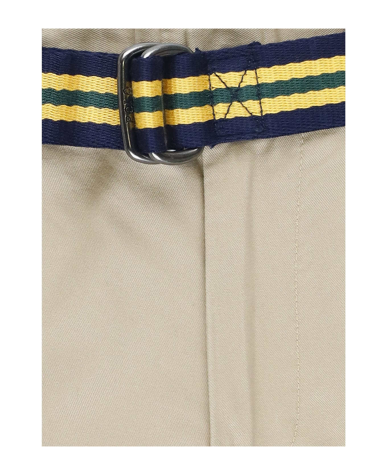 Ralph Lauren Pony Bermuda Shorts - Beige