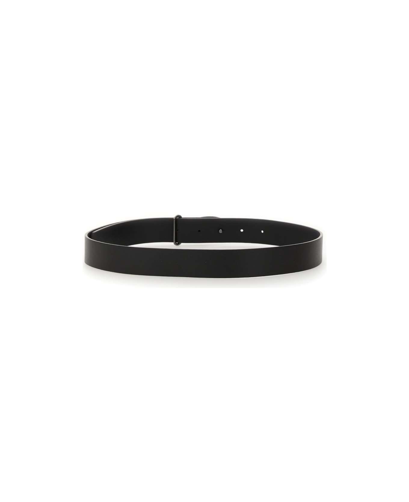 Diesel Belt With Logo - BLACK