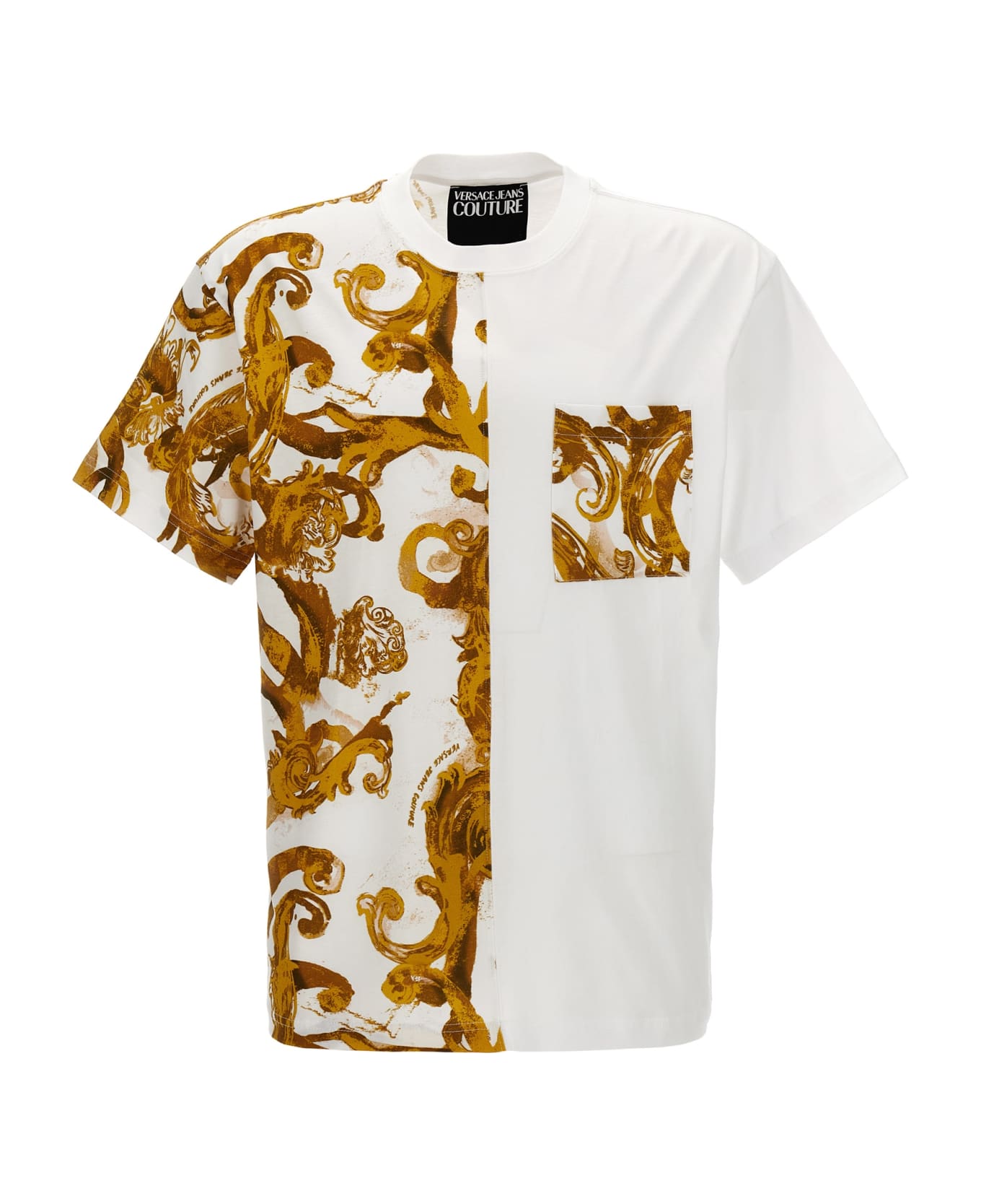 Versace Jeans Couture Contrast Print T-shirt | italist