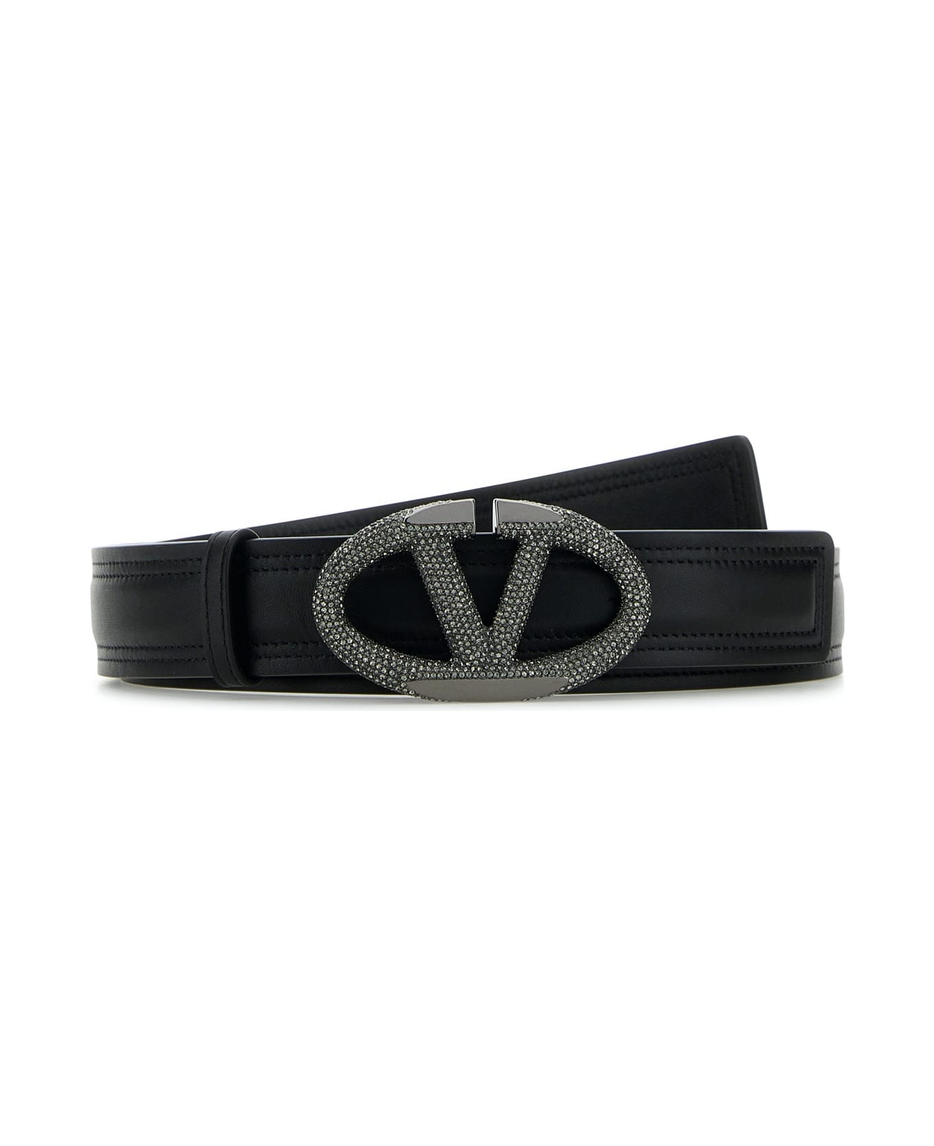 Valentino Garavani Belt H. 20 | Vlogo The Bo - NEROBLACKDIAMOND