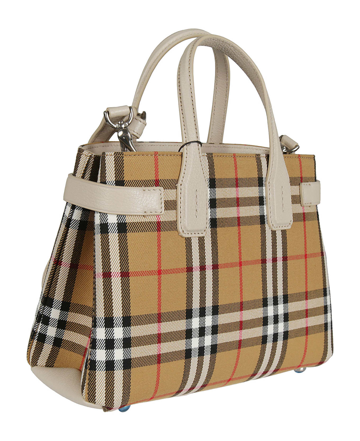 Burberry Vintage Checked Shoulder Bag - Limestone ショルダーバッグ