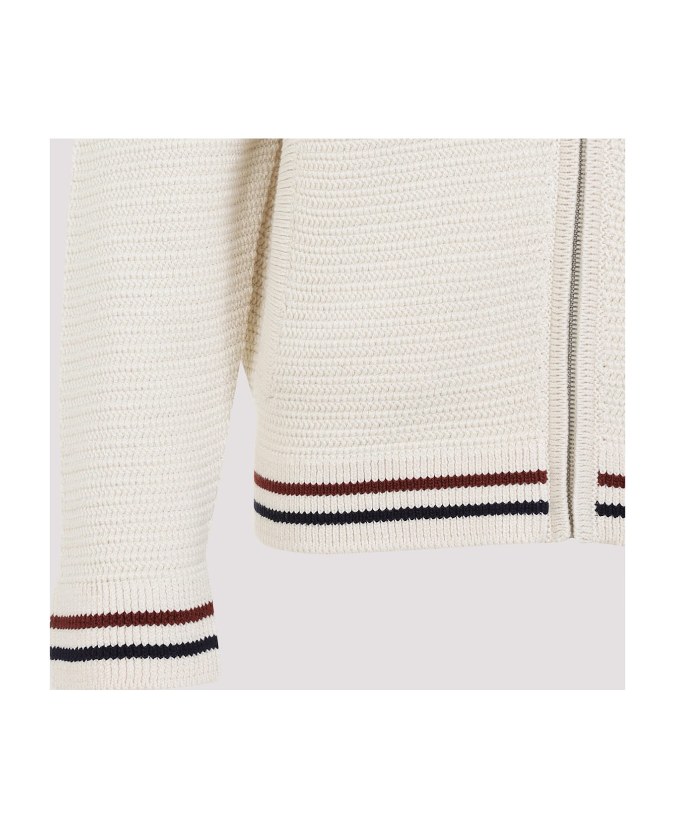 Miu Miu Cotton Cardigan - Naturale