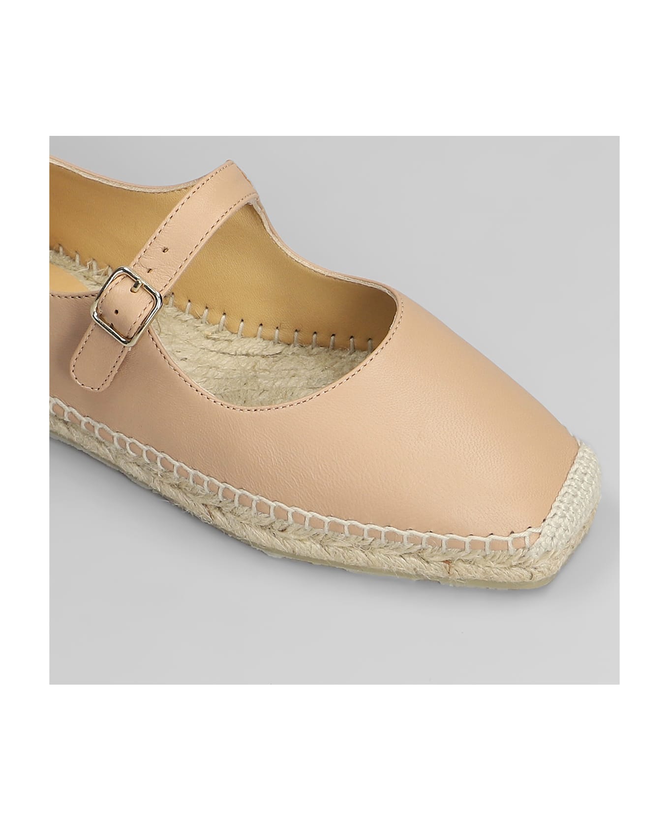 Castañer Pepa-250 Espadrilles In Powder Leather - powder