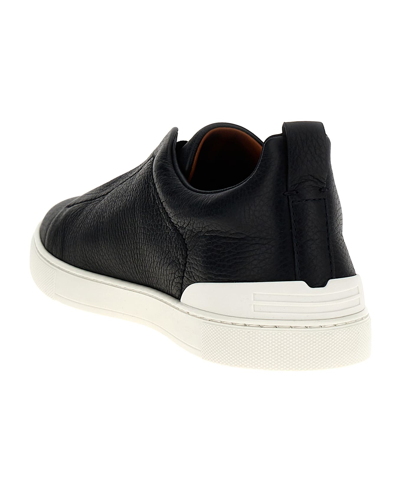 Zegna 
triple Stitch
 Sneakers - Blue