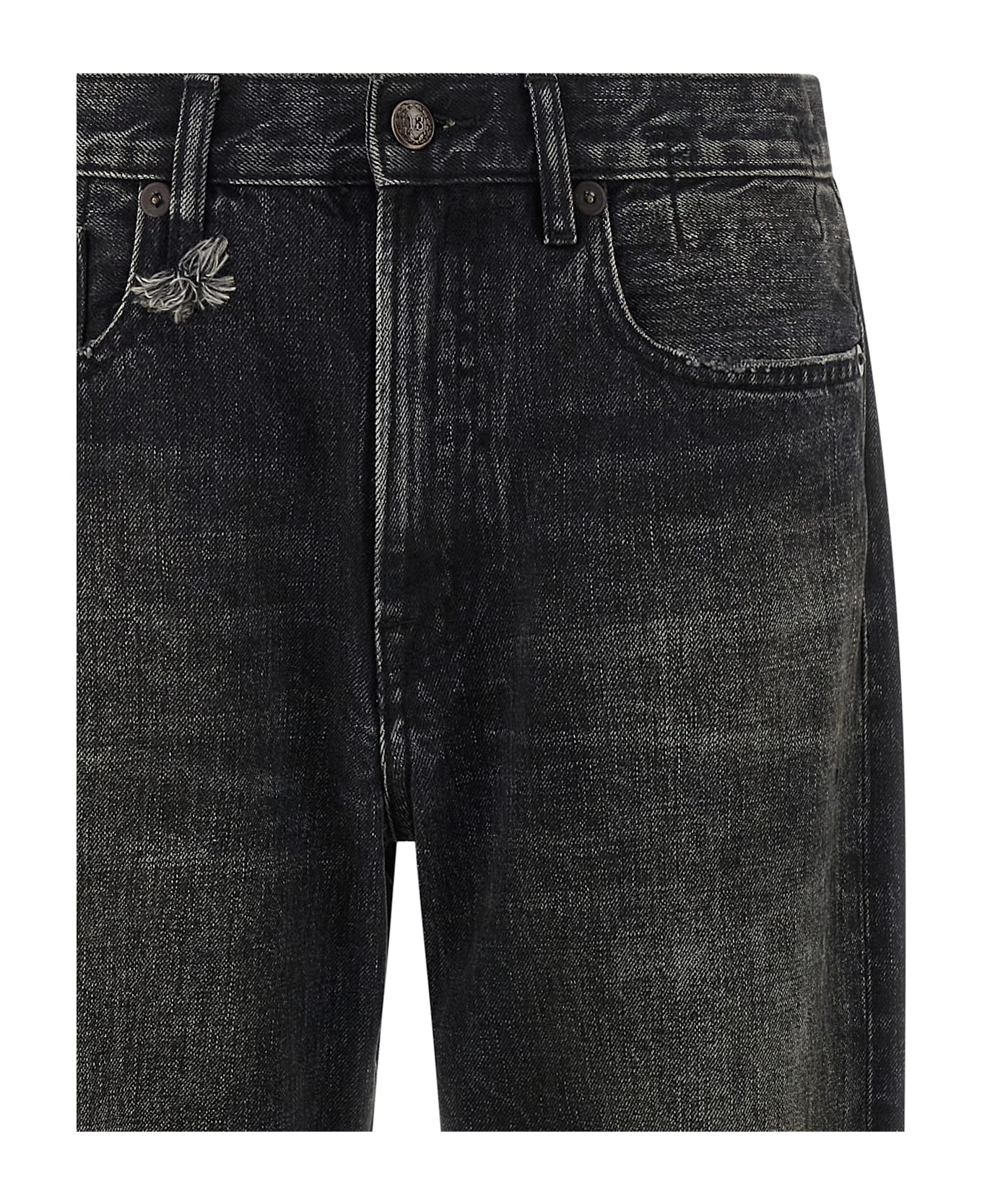 R13 
bf
 Jeans - Black  