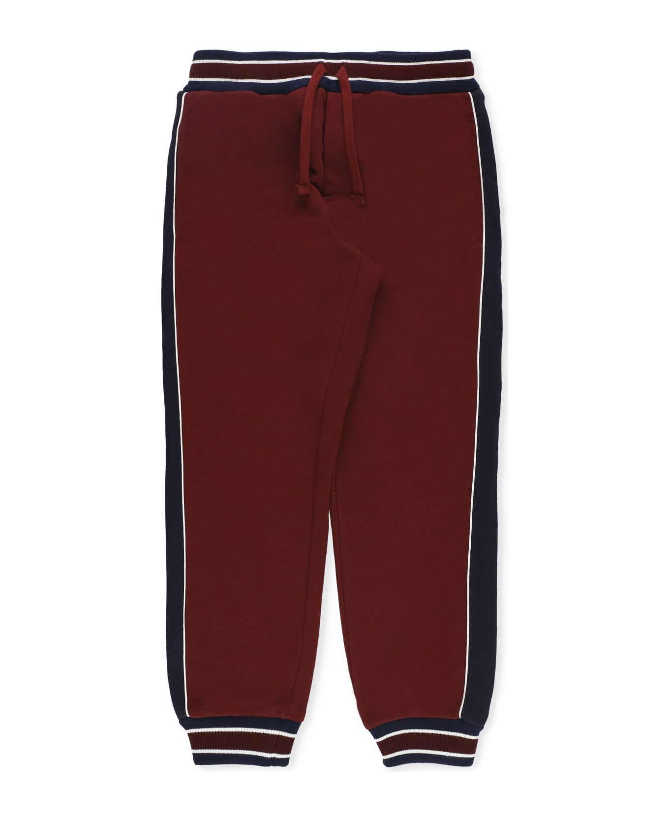 Dolce & Gabbana Cotton Trousers - Bordeaux