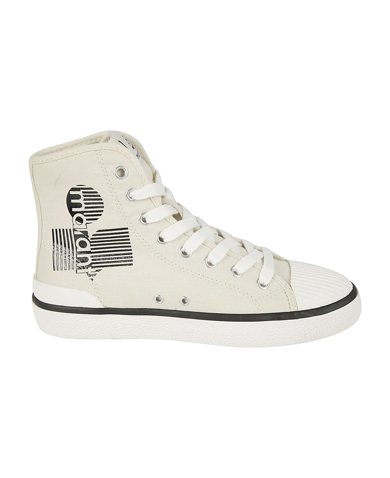 Isabel Marant Logo Canvas Sneakers - Beige スニーカー