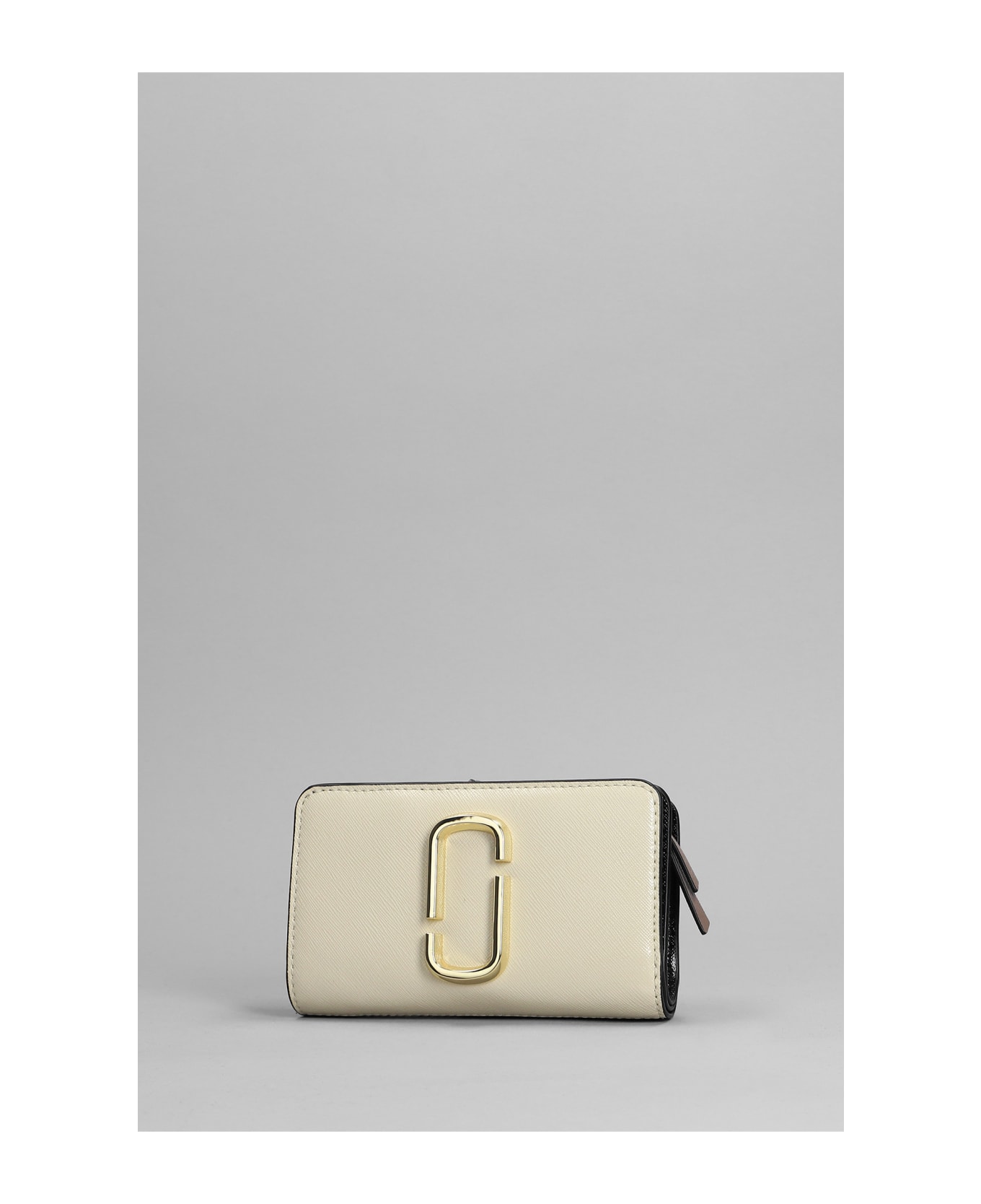 Marc Jacobs Wallet In White Leather - white