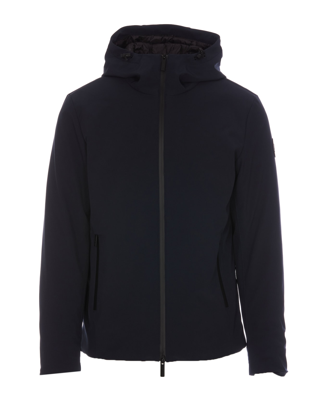 Woolrich Pacific Soft Shell Down Jacket - NAVY