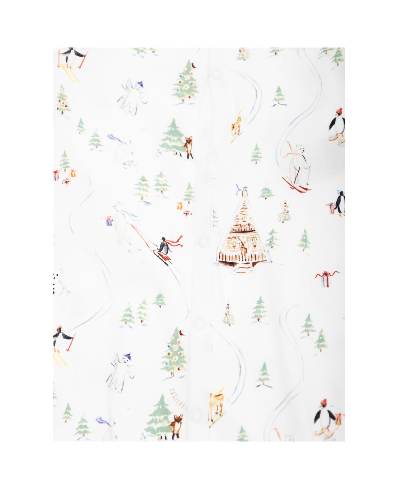 Polo Ralph Lauren Multicolor One-piece With Matching Beanie And Bib With All-over Polo Bear Print In Cotton Baby - Pink