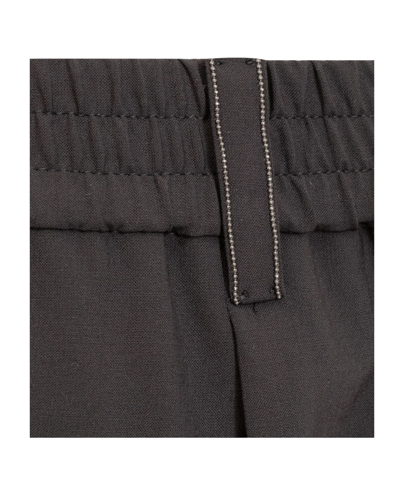 Brunello Cucinelli Elastic Waist Plain Trousers - C101