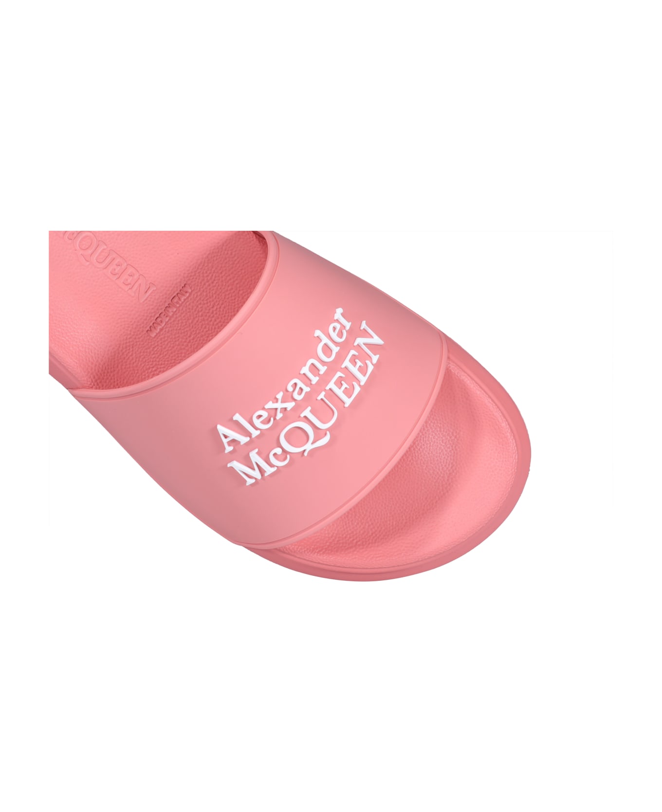 Alexander McQueen Logo Sandals - Rosa