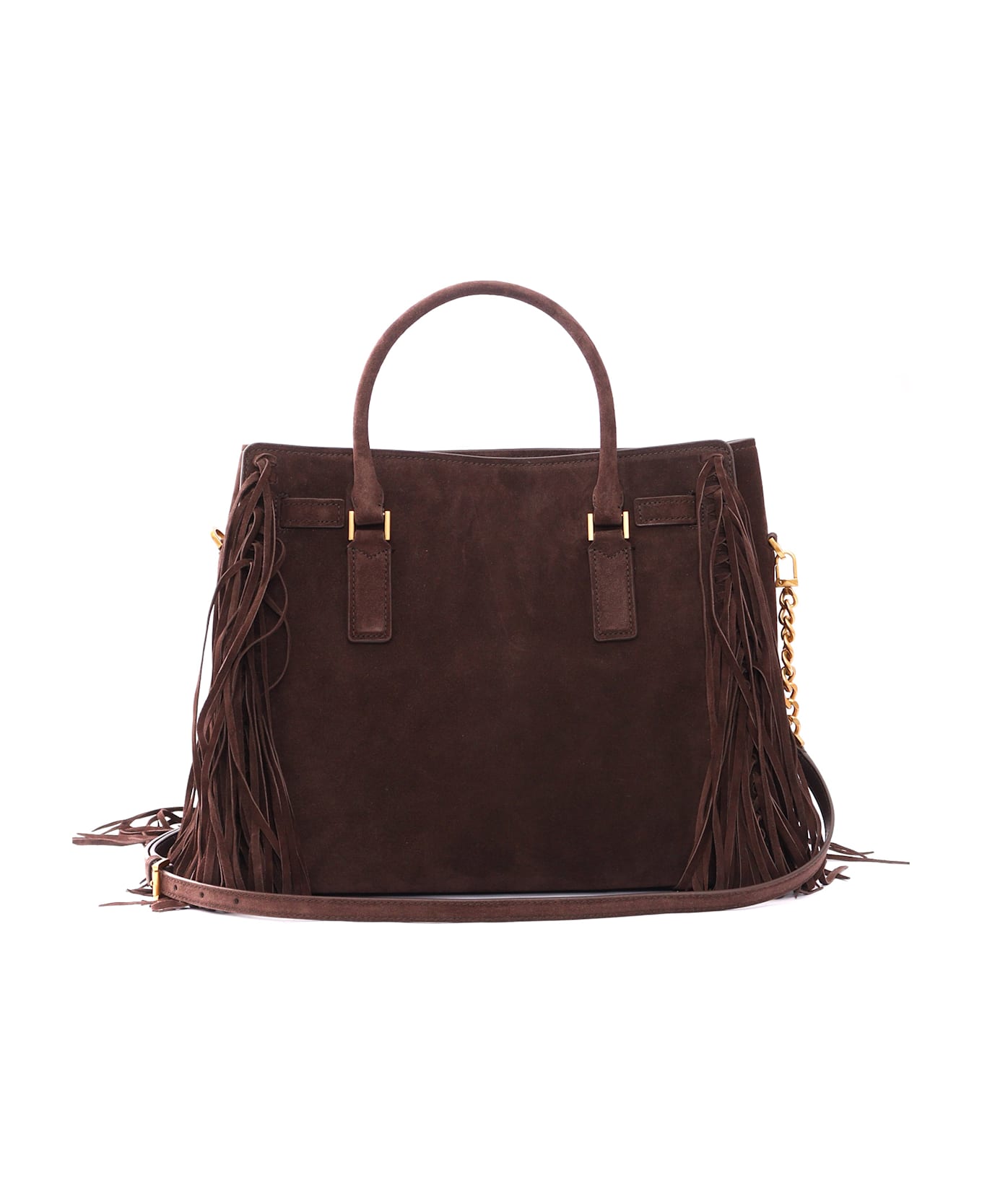 Michael Kors Lg Satchel - BROWN