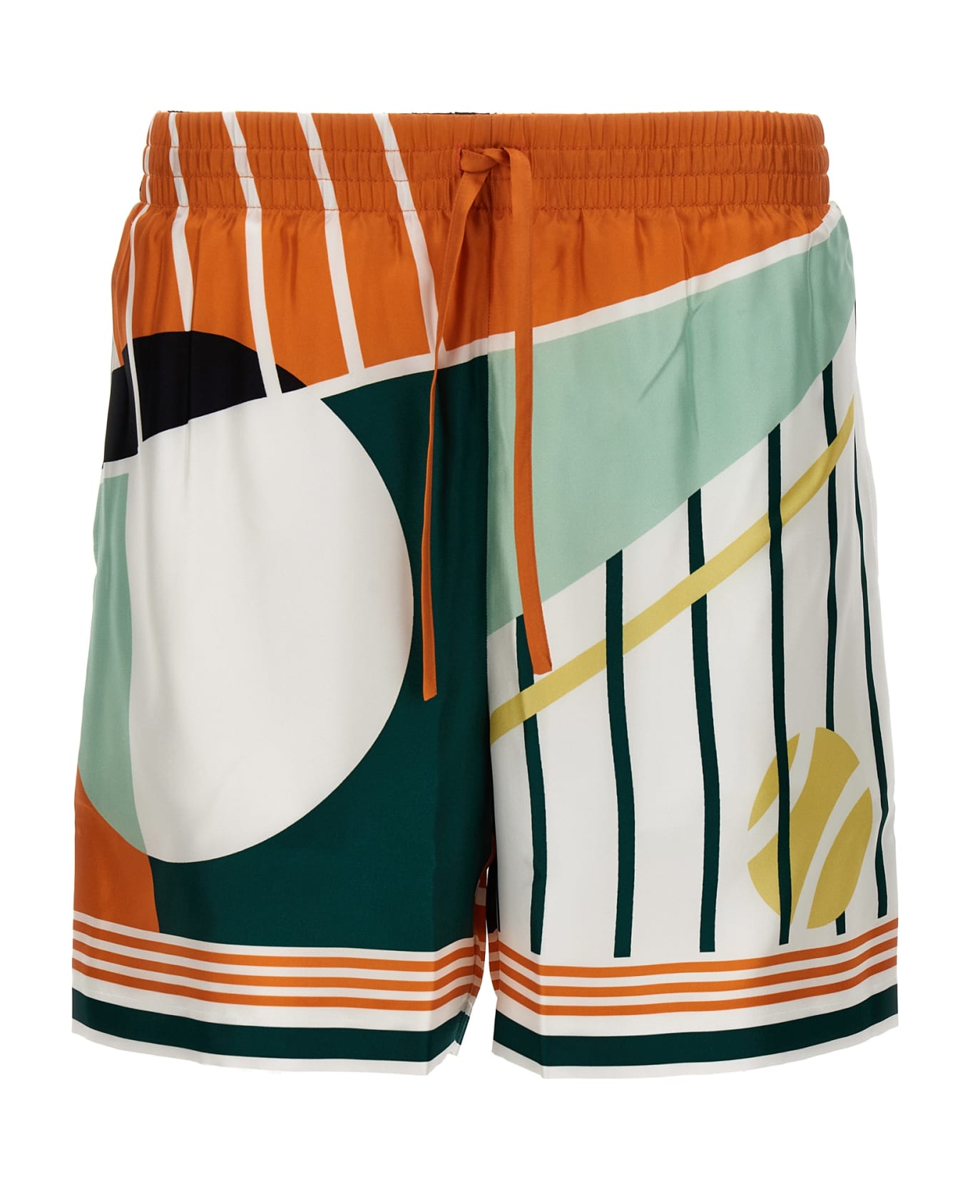 Casablanca 'court Abstrait' Bermuda Shorts - Multicolor ショートパンツ