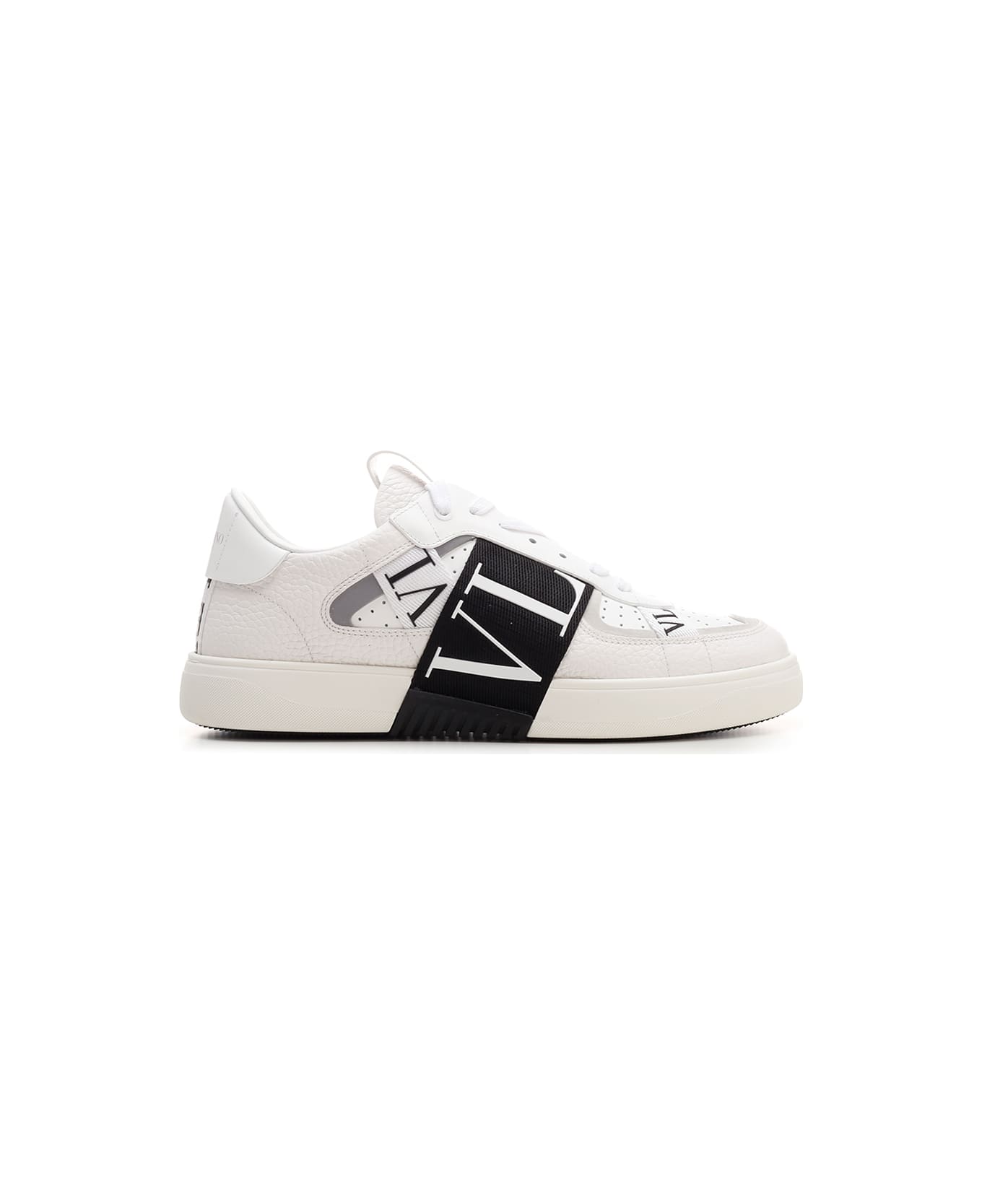 Valentino Garavani White 'vl7n' Sneaker - WHITE, black スニーカー