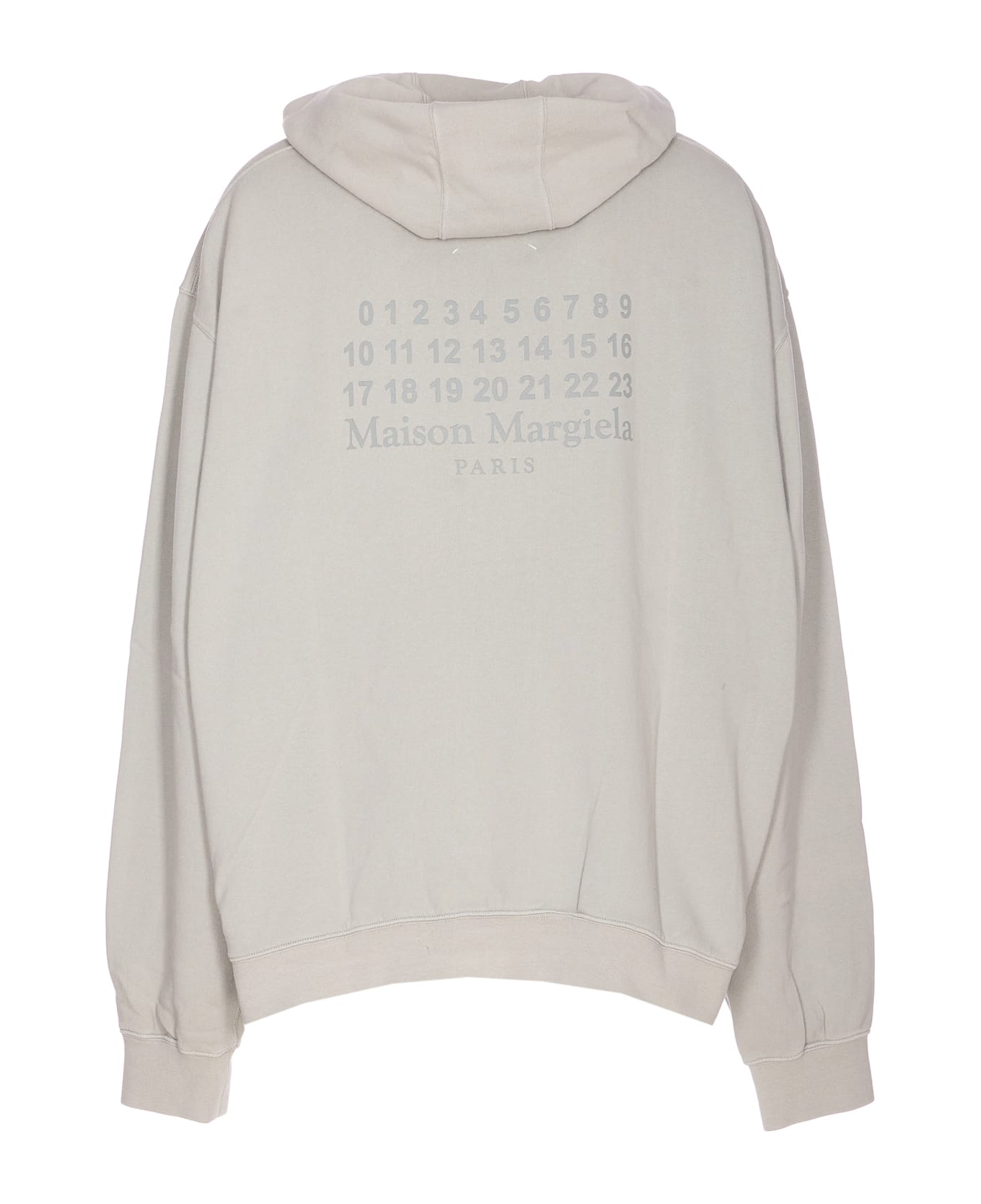 Maison Margiela Zip Hoodie - Grey ニットウェア