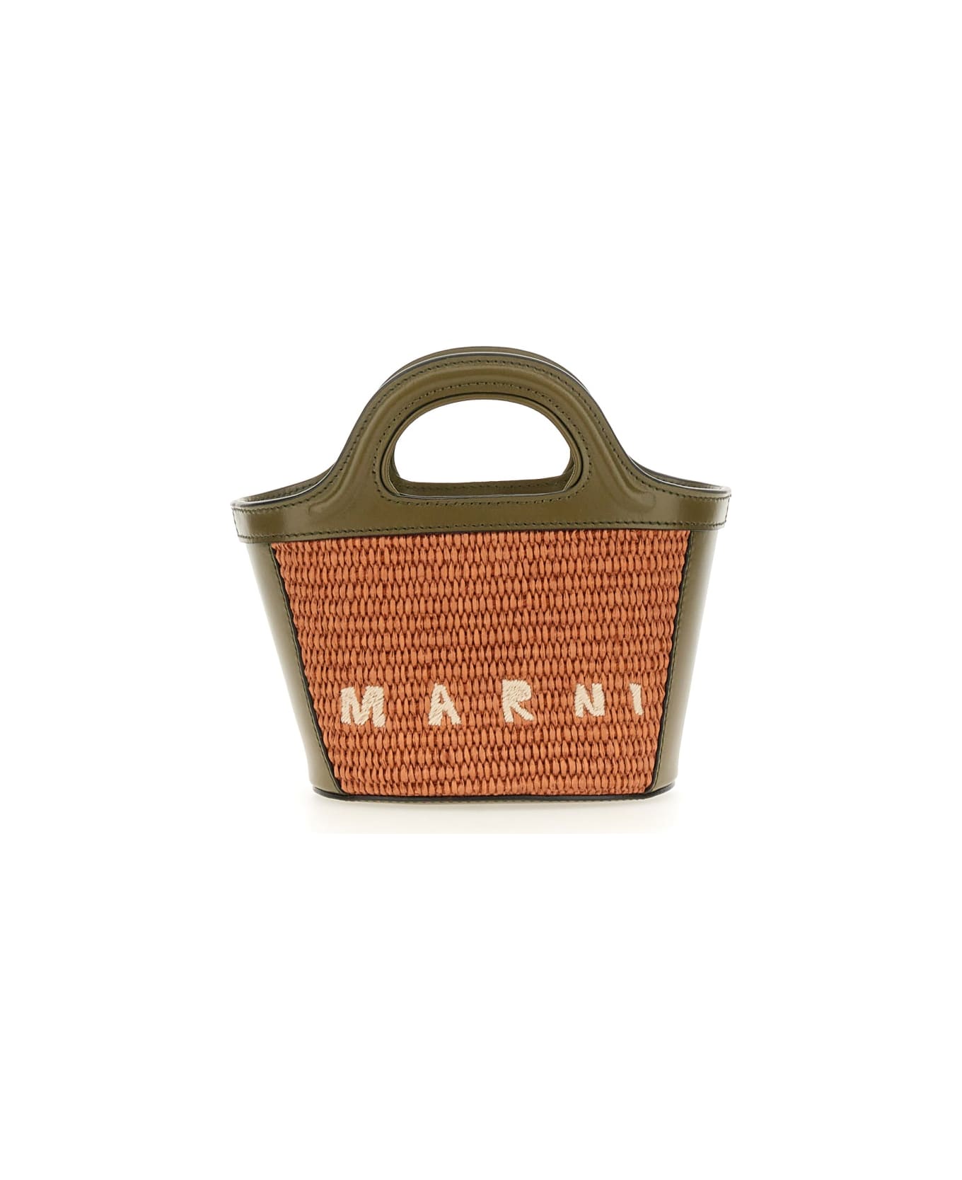 Marni Tropicalia Micro Bag - Brick Red