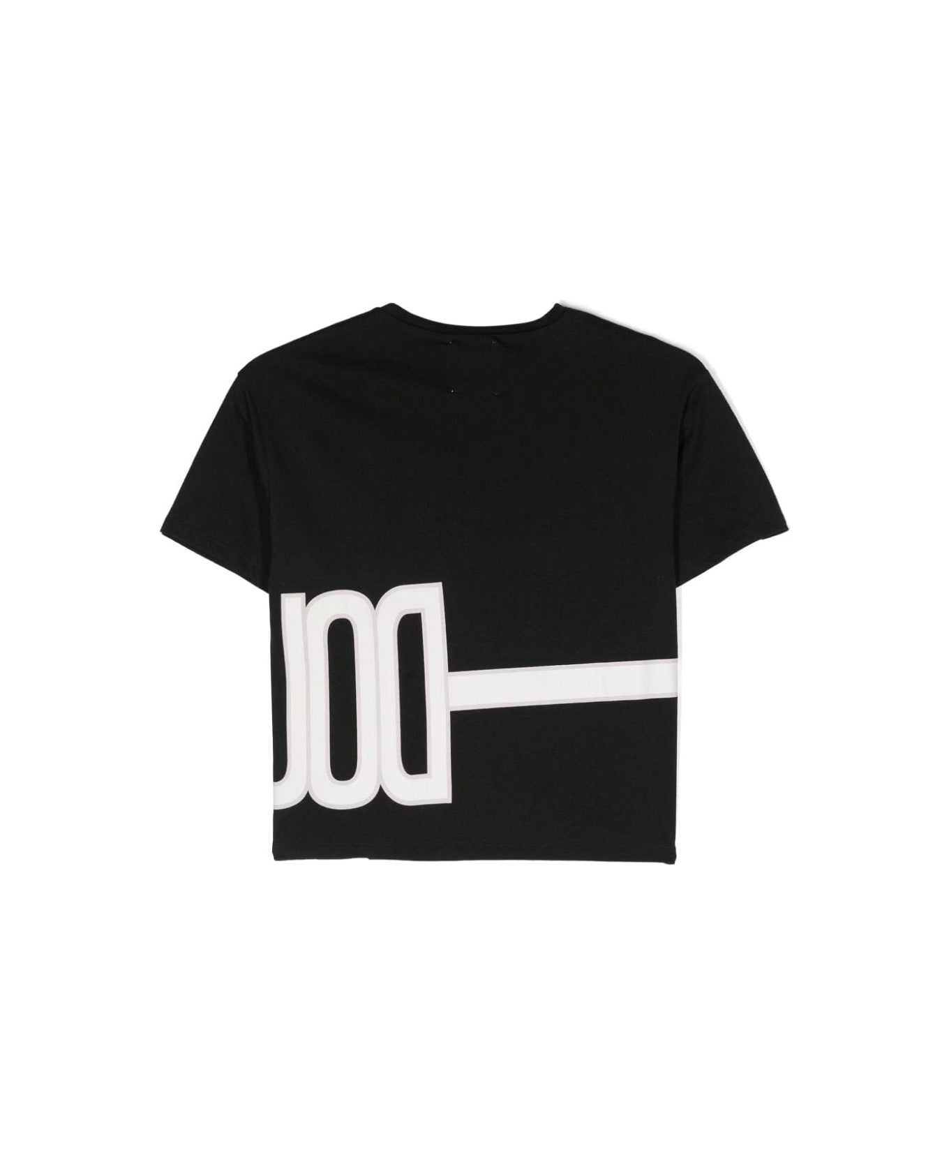 Douuod T-shirt Con Logo - Black