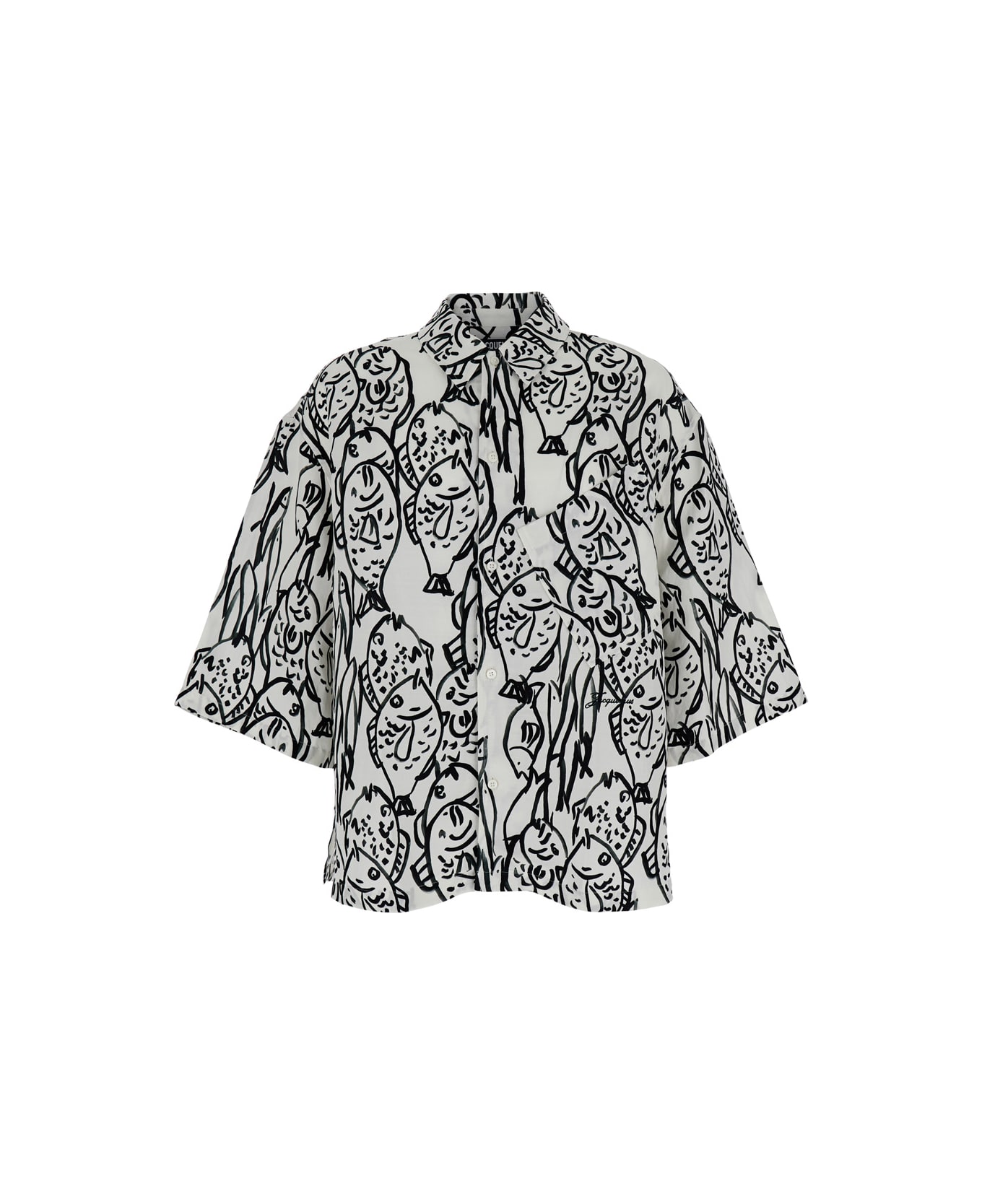 Jacquemus La Chemise Aloe - White