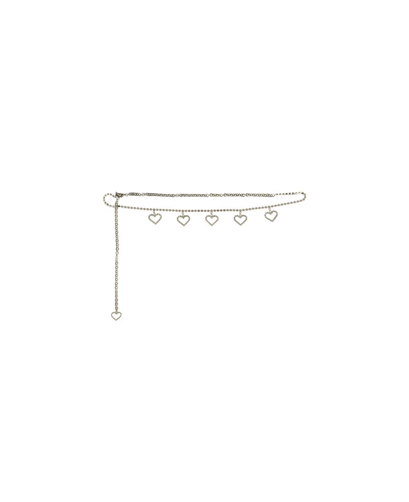 Alessandra Rich Embellished Metal Belt - 1