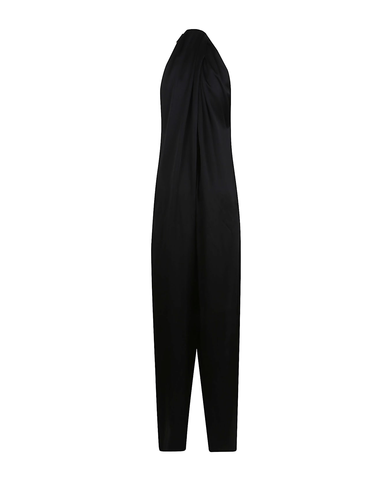 Stella McCartney Envers Satin Halterneck All In One - Black