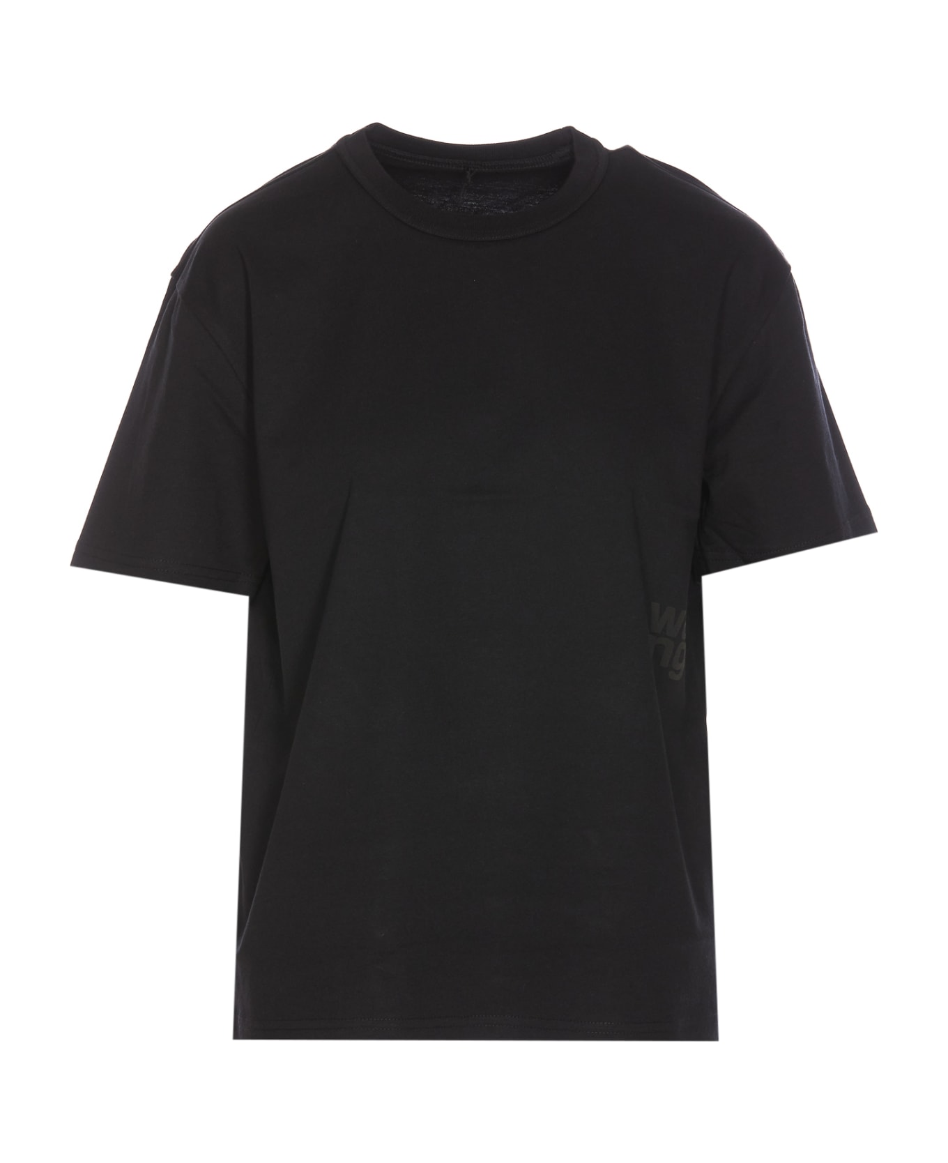 Alexander Wang Logo Print T-shirt - Black Tシャツ