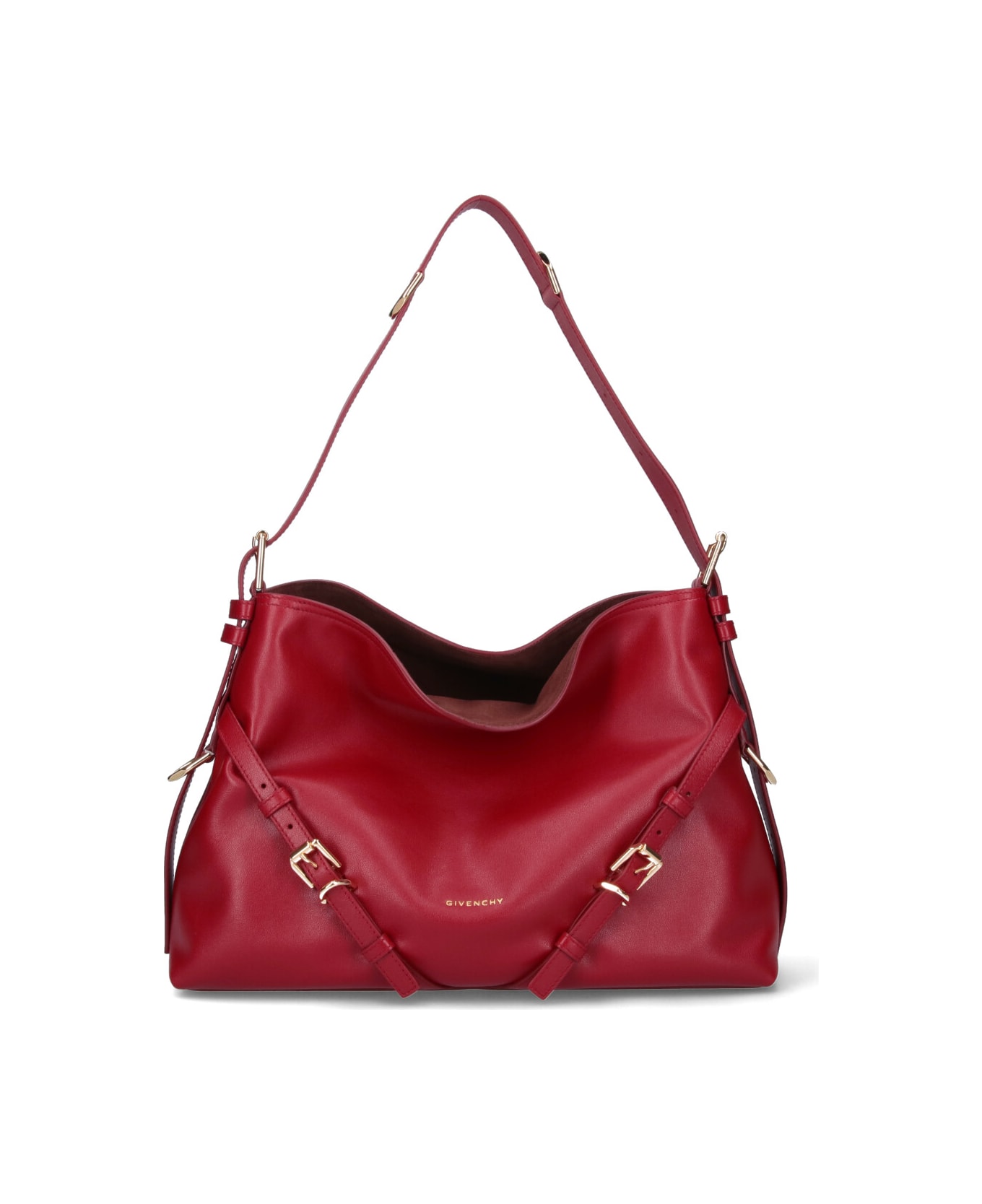 Givenchy "voyou" Medium Crossbody Bag - Red
