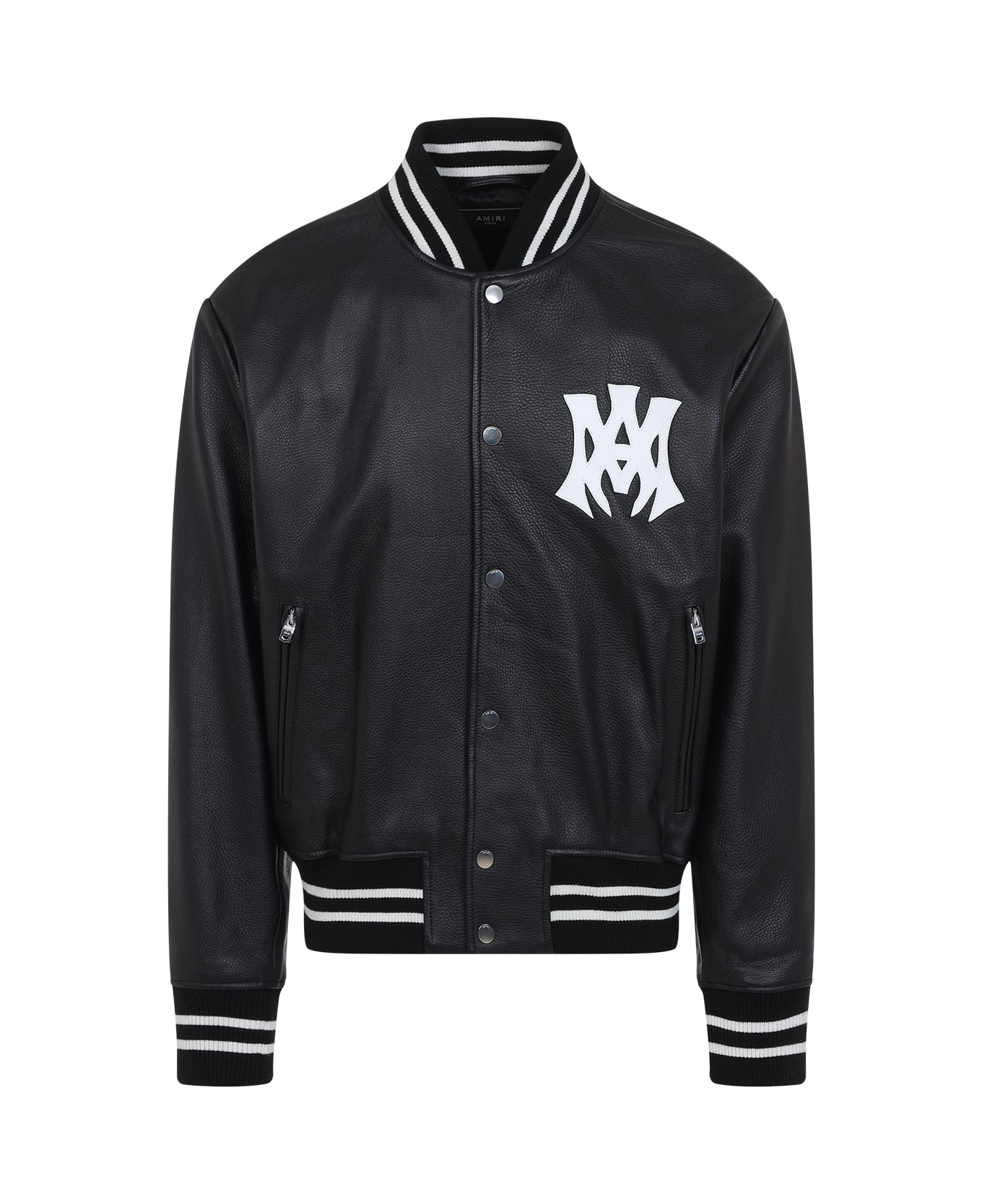 AMIRI Hollywood Leather Bomber - Black
